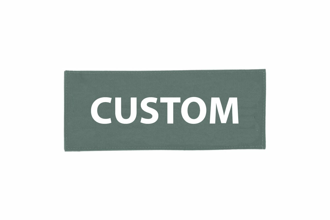 Custom Velcro ID Placard