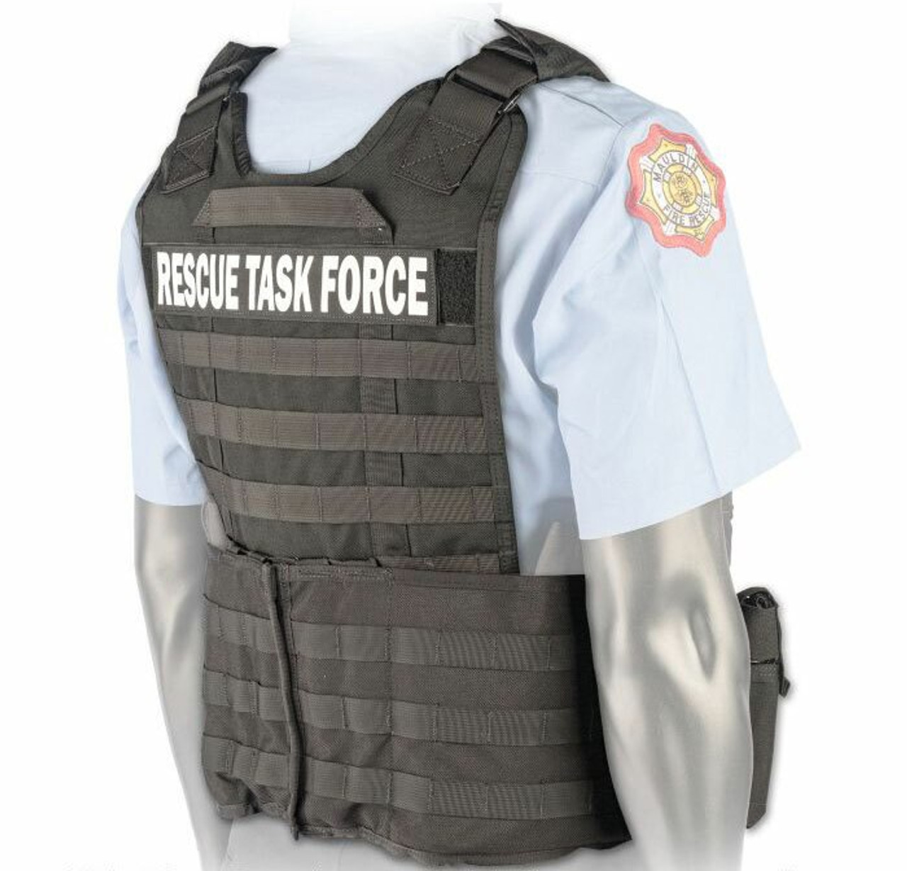 Rescue Task Force Tactical Vest Kit with Level III Soft Body Armor, Si