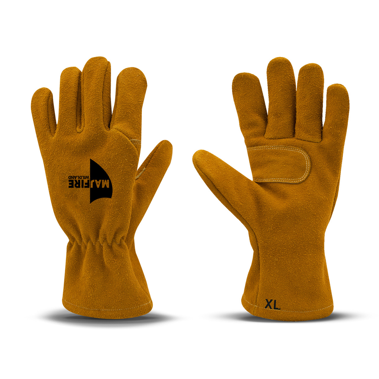 gauntlet style fire gloves