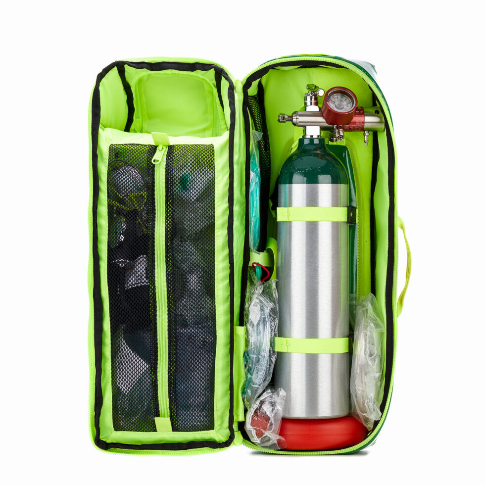 StatPack G3+ Tidal Volume Oxygen Backpack - Green | Live Action Safety