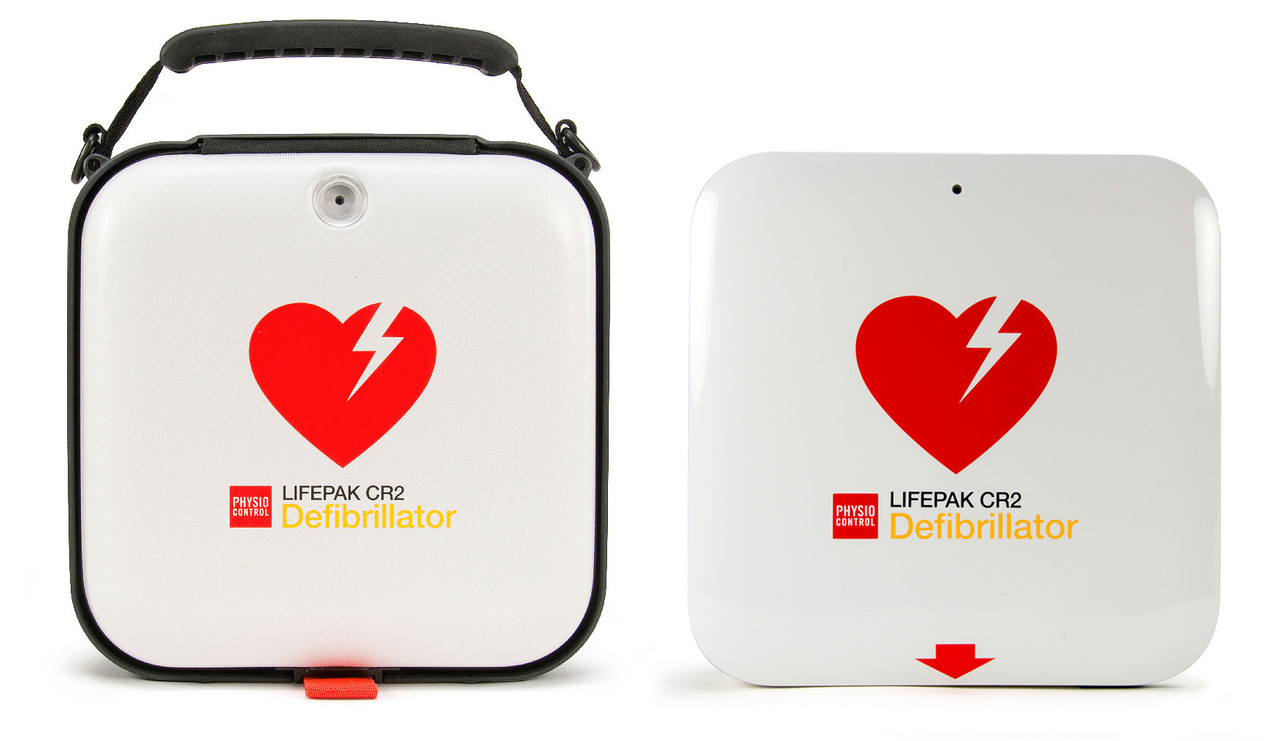 Physio-Control Lifepak CR2 AED - Semi Automatic w/Carry Case