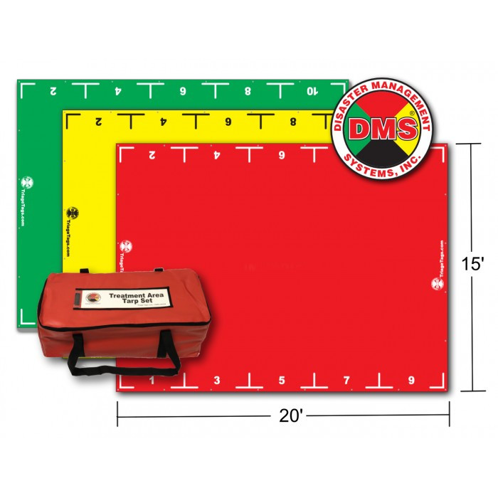 Treatment Area Triage Tarp Kit | Live Action Safety