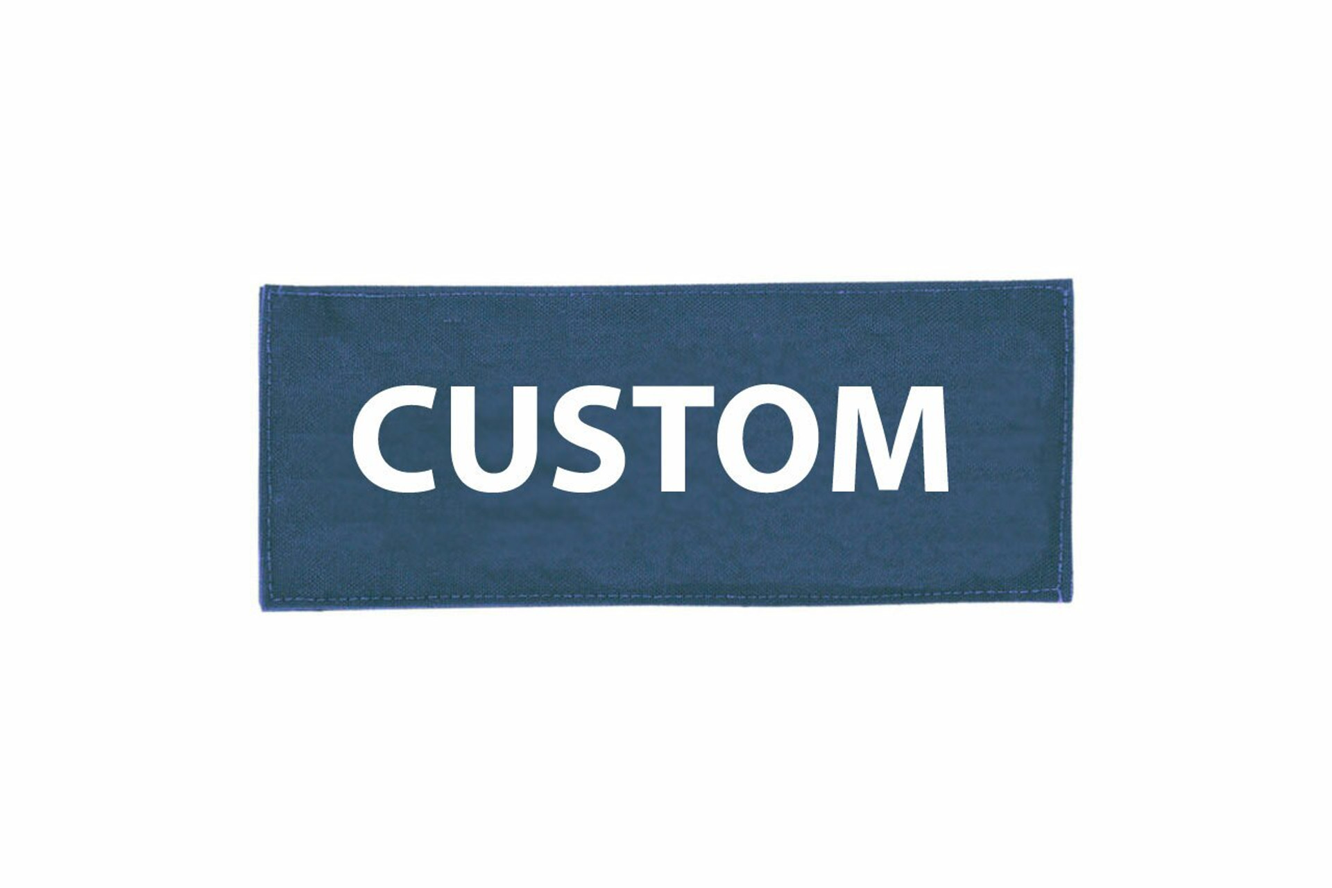 Custom Velcro ID Placard Live Action Safety