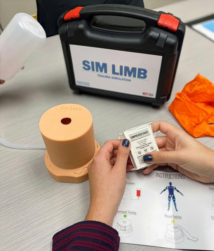 SIM LIMB Bleeding Control Simulator Full Kit Live Action Safety