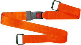 Nylon 2 pc. Metal Buckle & Metal Loop End Spineboard Strap - 5'