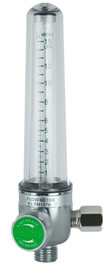 Brass Oxygen Flowmeter - 0-15 LPM (1/8" NPT)