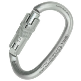 Kong Carbon Steel Twisted Body ANSI Carabiner - Auto Lock