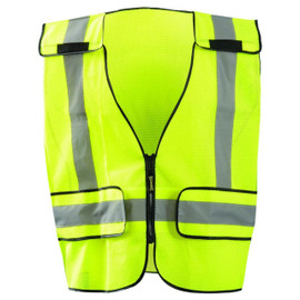 Occunomix DOR Public Safety Plain Mesh Vest - H Front view