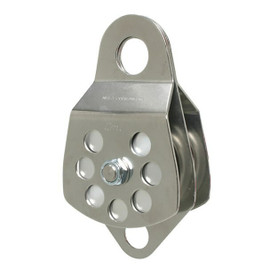 CMI Rescue Pulley 3" Stainless Steel With Becket - Double
