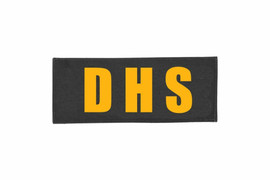 DHS Velcro ID Placard Black
