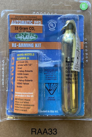 CO2 Re-Arm Pack for Manual Inflatable PFD - 38 Gram | Live Action