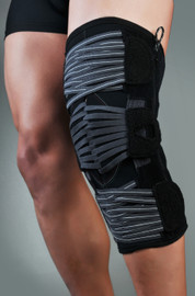 OPTEC Gladiator ROMPS Knee Brace - Angle View