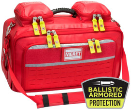 Meret OMNI PRO X BLS/ALS Total System Bag - ICC - w/ Armor - Red