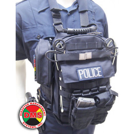 Law Enforcement Life-Pak Tactical Triage Ribbon Bag Angled ***ITEMS SOLD SEPARATELY***