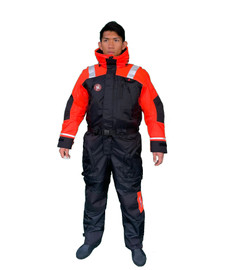 AS-1100 - Flotation Suit - High Viz Orange