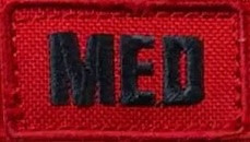 MED Velcro Patch