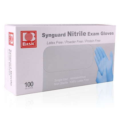 nitrile exam gloves