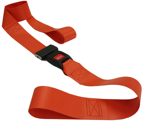 Impervious 2 pc. Metal Buckle & Loop End Spineboard Strap - 7'