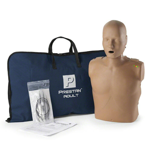 Prestan Manikin Dark Skin Tone with CPR Monitor - Adult