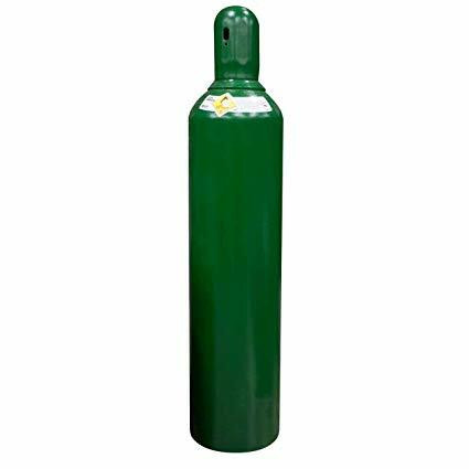Steel Oxygen Cylinder - Size M - CGA540 Valve | LiveActionSafety