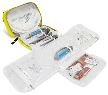 Meret AIRWAY PRO X Intubation Trifold Module - Infection Control Complete - Hi Viz OPEN