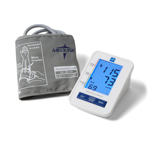 Digital Blood Pressure Monitor w/Adult Cuff