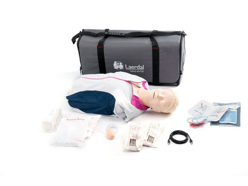 Laerdal Resusci Anne QCPR AED Torso - Rechargeable