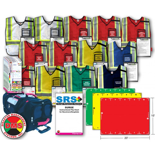 SRS Rapid Response Kit With Rolling Duffel