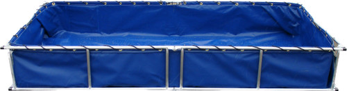 Portable Framed Decon Pool Typ A/HMT - 30oz Chemical Resistant