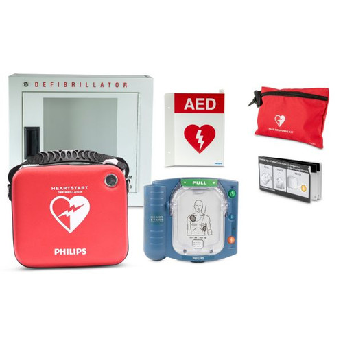 Philips HeartStart OnSite AED Public Access Bundle