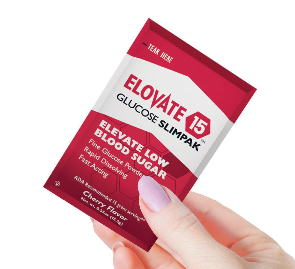 Elovate 15 Glucose Powder Black Cherry Live Action Safety