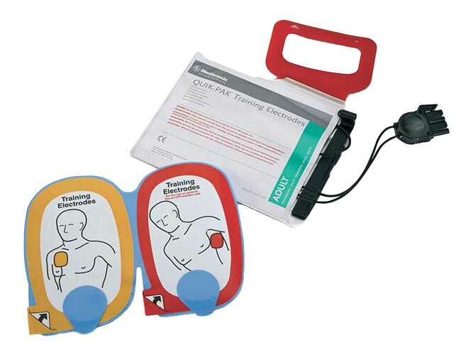 PhysioControl LIFEPAK CRT AED Training Quik Pak Adult Live Action