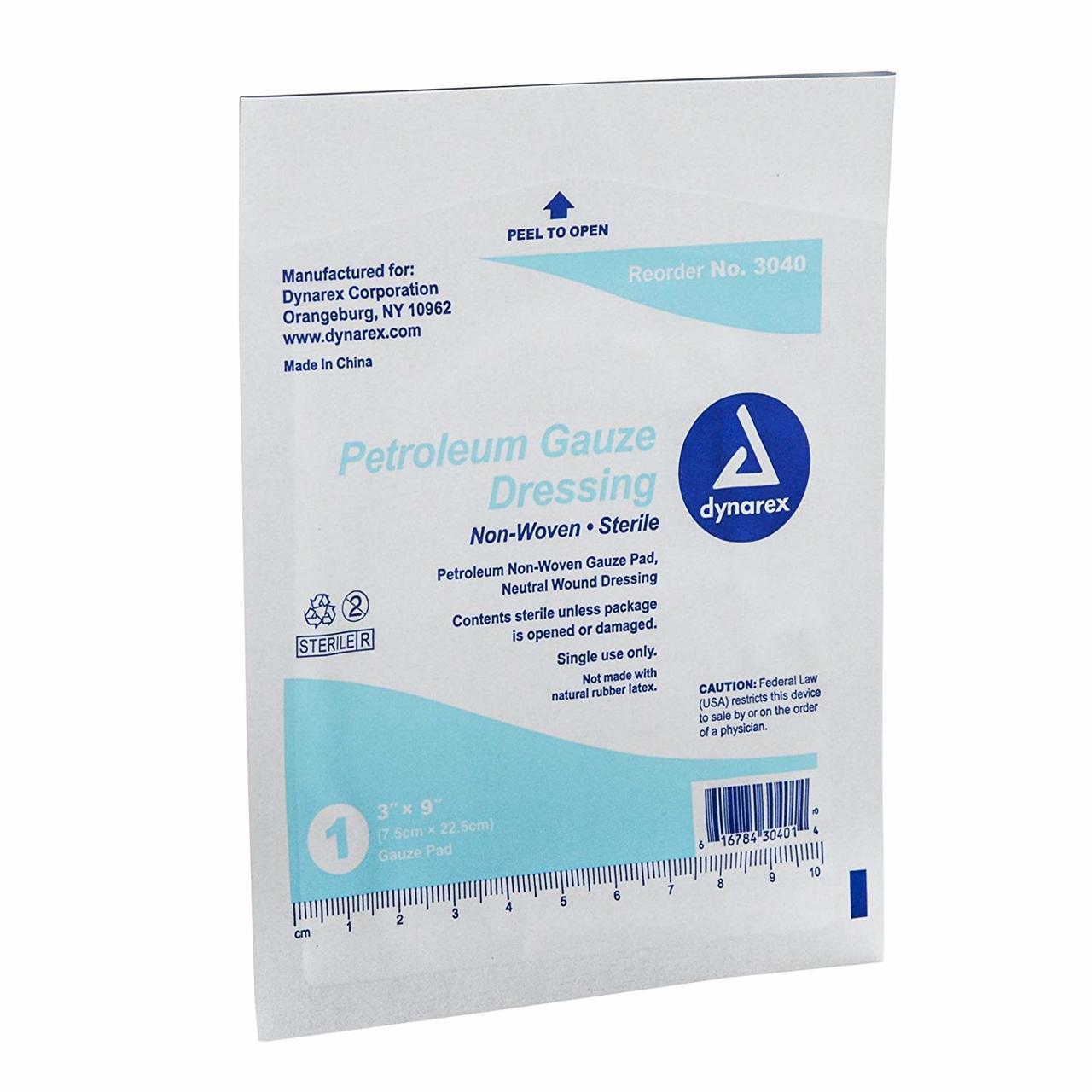 Vaseline Petroleum Gauze Dressing Pad Live Action Safety