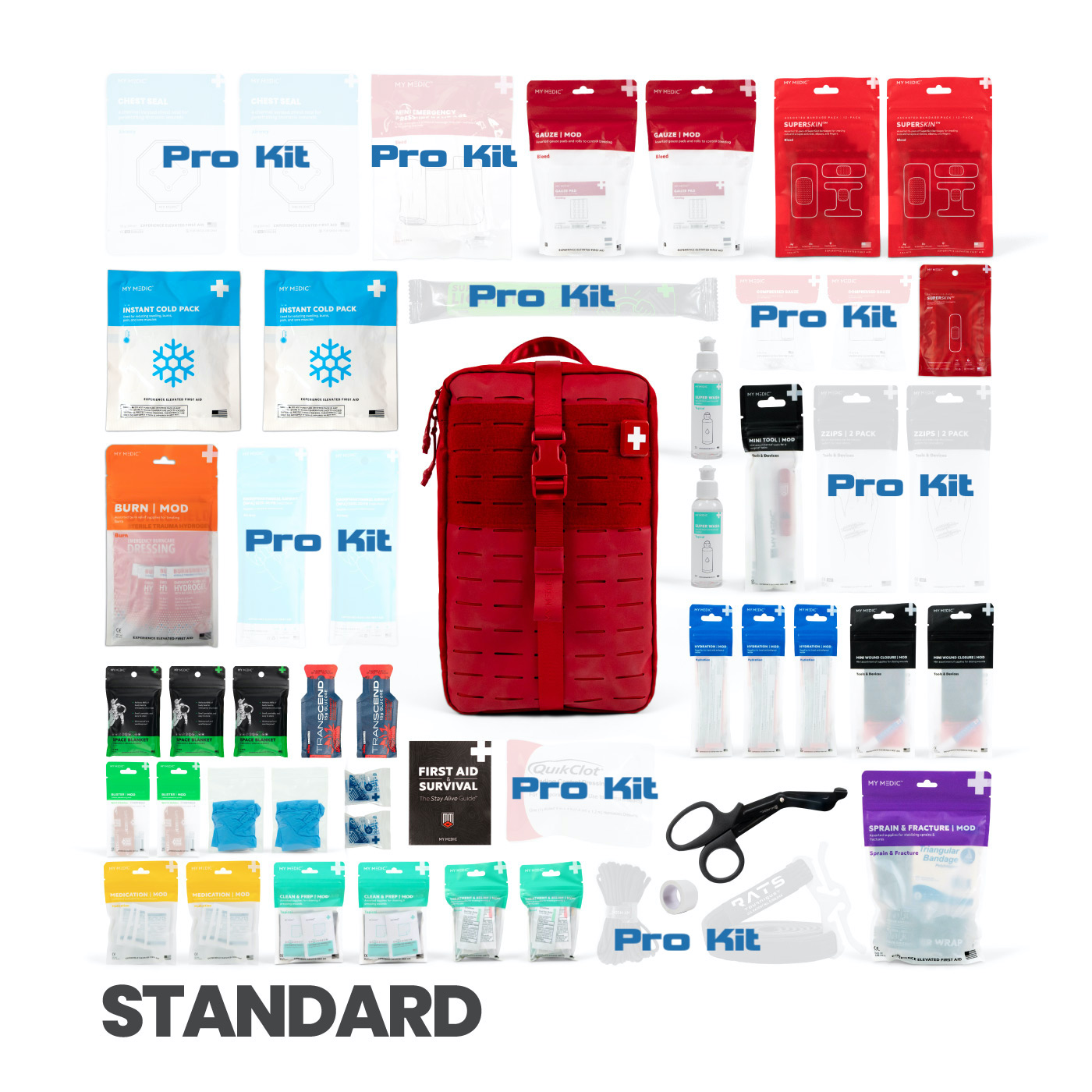 My Medic MYFAK Large First Aid Kit Standard Live Action Safety