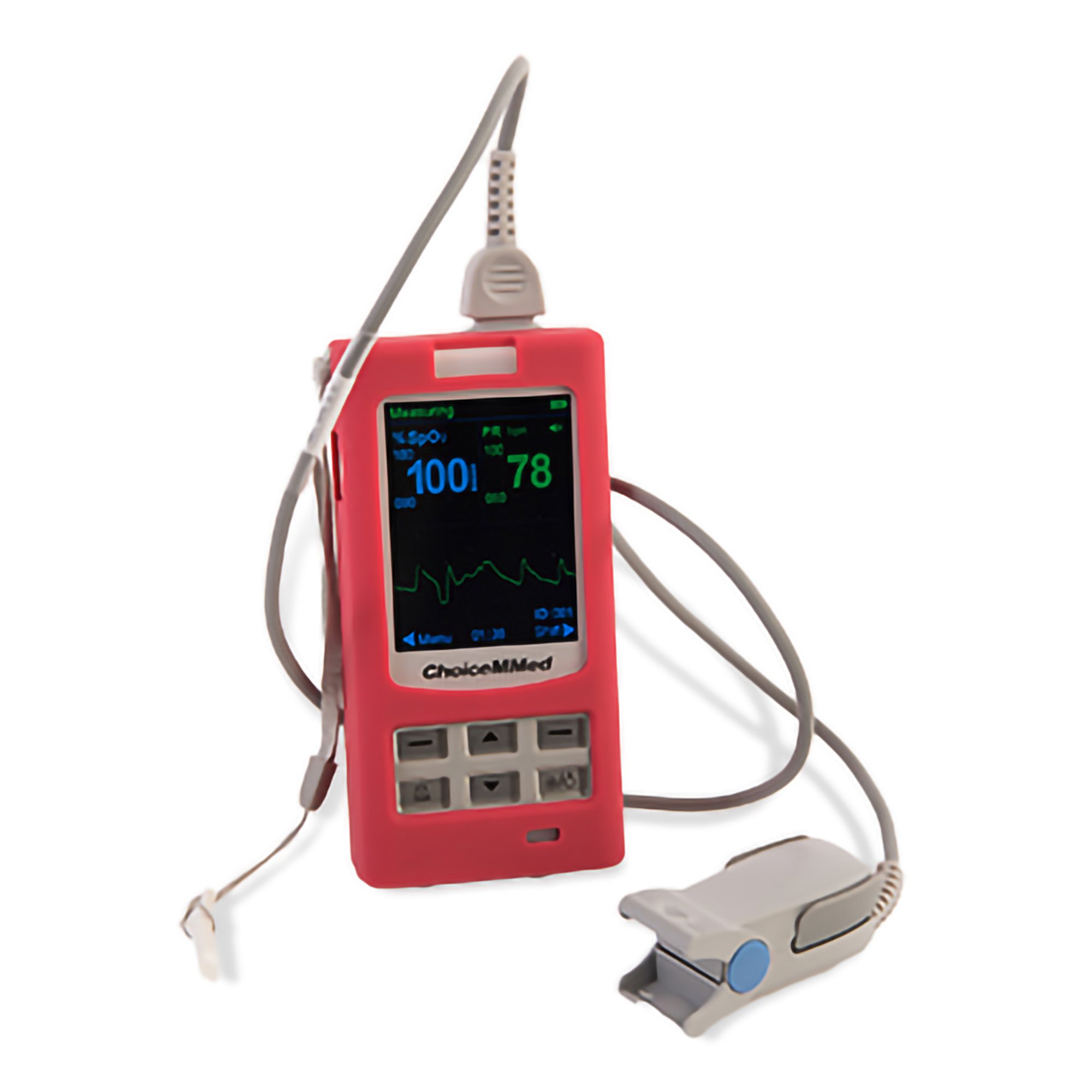 MedSource Handheld Pulse Oximeter Live Action Safety