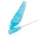 Safety Hypodermic Needles blue