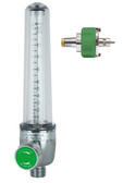 Brass Oxygen Flowmeter - 0-15 LPM (Ohio/Ohmeda)