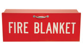 Junkin Fire Blanket Steel Cabinet Closed