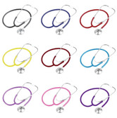 Single Head Stethoscope Adult - 9 Colors