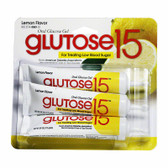 Glutose 15 Oral Glucose Gel - Lemon in packaging