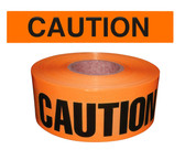 Barricade Tape - "Caution" - Orange