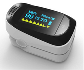 LAS Fingertip OLED Pulse Oximeter white