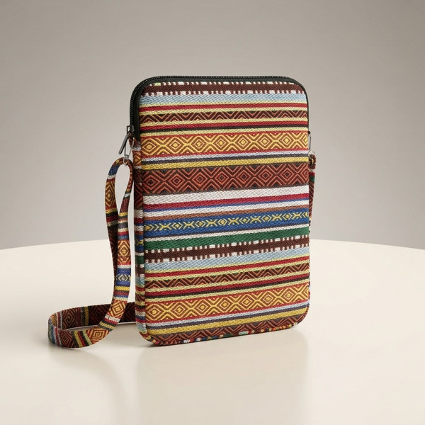 Embroidered Hand-Woven Laptop Bag – New Style