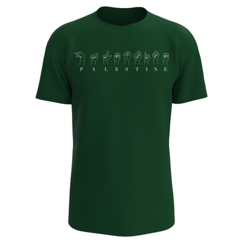 Palestine in Sign Language  Shirt