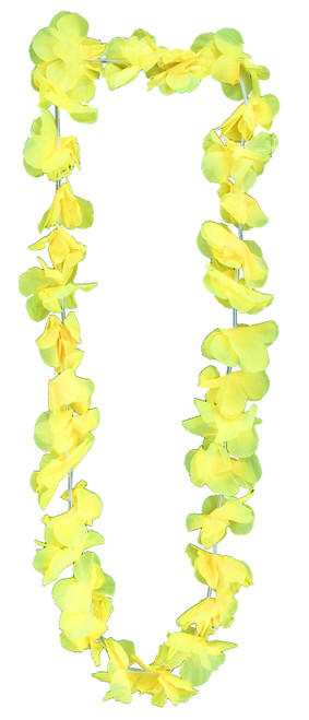 Yellow Hawaiian Flower Lei