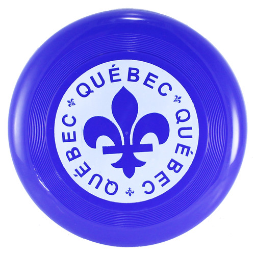 Quebec Print Frisbee | Frisbee imprimé du Québec