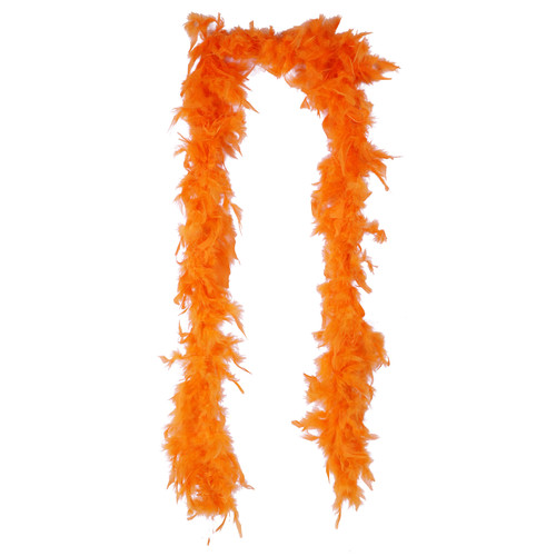 Orange Feather Boa