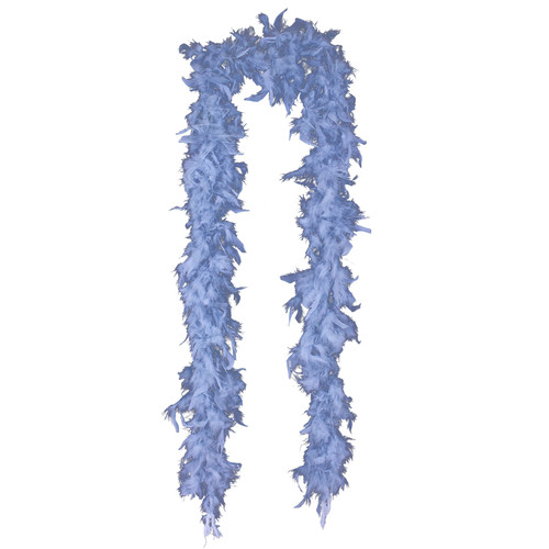 Silver Feather Boa