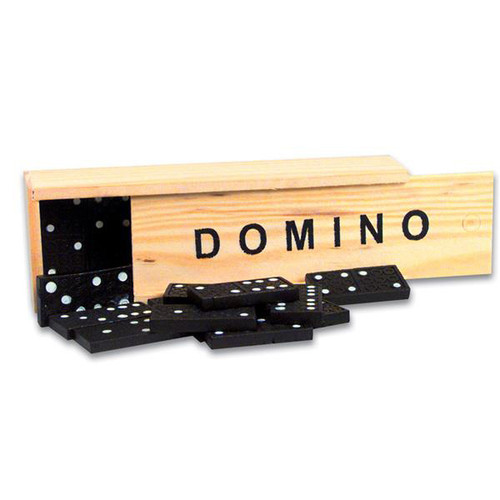 Domino 28 PC Set In Wooden Box