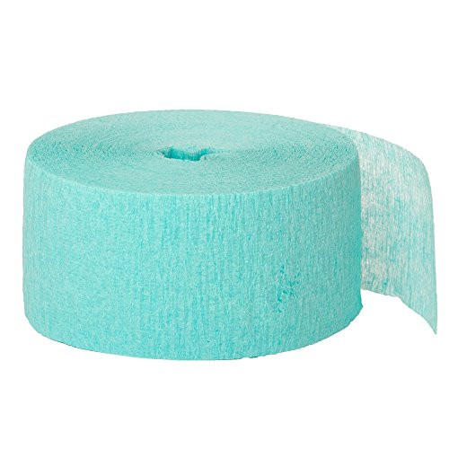 Sea Foam Green Crepe Streamer - 81 Ft